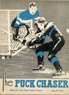 1939-40 St. Louis Flyers game program