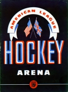 1945-46 St. Louis Flyers game program