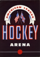 1948-49 St. Louis Flyers game program