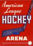 1952-53 St. Louis Flyers game program