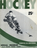 1956-57 St. Paul Peters game program