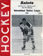 1960-61 St. Paul Saints game program