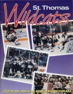 1993-94 St. Thomas Wildcats game program