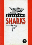 1992-93 Stevenage Sharks game program