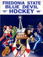1987-88 SUNY-Fredonia game program