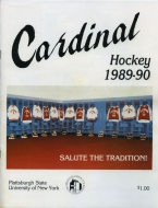 1989-90 SUNY-Plattsburgh game program