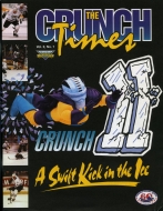 1995-96 Syracuse Crunch game program