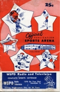1955-56 Toledo-Marion Mercurys game program