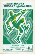 1958-59 Toledo Mercurys game program