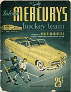 1948-49 Toledo Mercurys South game program