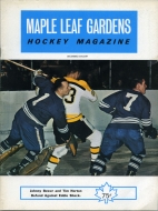 1968-69 Toronto Maple Leafs game program