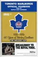 1986-87 Toronto Marlboros game program