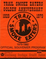 1979-80 Trail Smoke Eaters game program