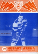 1955-56 Troy Bruins game program