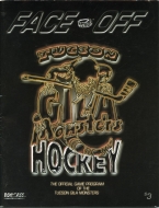 1998-99 Tucson Gila Monsters game program