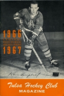 1966-67 Tulsa Oilers game program