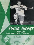 1969-70 Tulsa Oilers game program