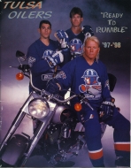 1997-98 Tulsa Oilers game program