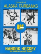 1988-89 U. of Alaska-Fairbanks game program