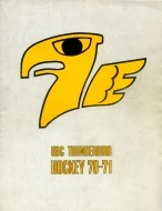 1970-71 U. of British Columbia game program