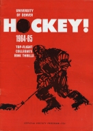 1964-65 U. of Denver game program