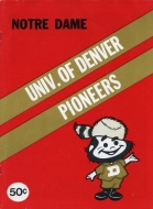 1972-73 U. of Denver game program