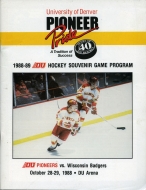 1988-89 U. of Denver game program