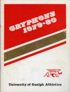 1979-80 U. of Guelph game program