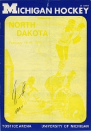 1974-75 U. of Michigan game program