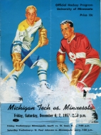 1957-58 U. of Minnesota game program