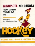 1965-66 U. of Minnesota game program