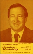 1985-86 U. of Minnesota game program