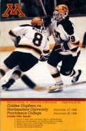 1986-87 U. of Minnesota game program
