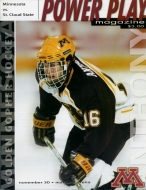 2001-02 U. of Minnesota game program