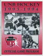 1993-94 U. of New Brunswick game program