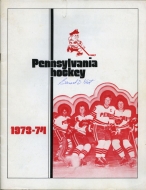 1973-74 U. of Pennsylvania game program