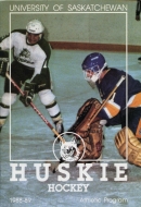 1988-89 U. of Saskatchewan game program
