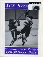 1991-92 U. of St. Thomas game program