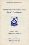 1966-67 U. of Toronto game program