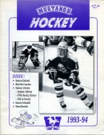 1993-94 U. of Western Ontario game program
