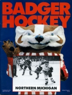 1985-86 U. of Wisconsin game program