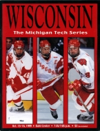 1999-00 U. of Wisconsin game program