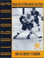 1994-95 U. of Wisconsin Eau Claire game program