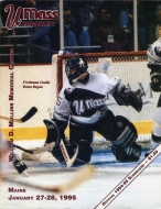 1994-95 UMass-Amherst game program