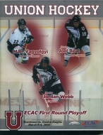 2004-05 Union College game program