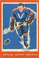1945-46 Vancouver Canucks game program