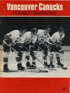 1969-70 Vancouver Canucks game program