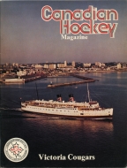 1977-78 Victoria Cougars game program