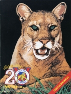 1990-91 Victoria Cougars game program