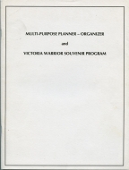 1992-93 Victoria Warriors game program